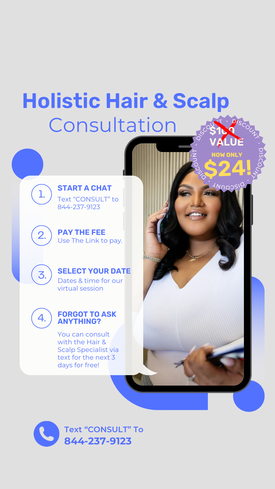 Holistic Hair & Scalp Virtual Consultation